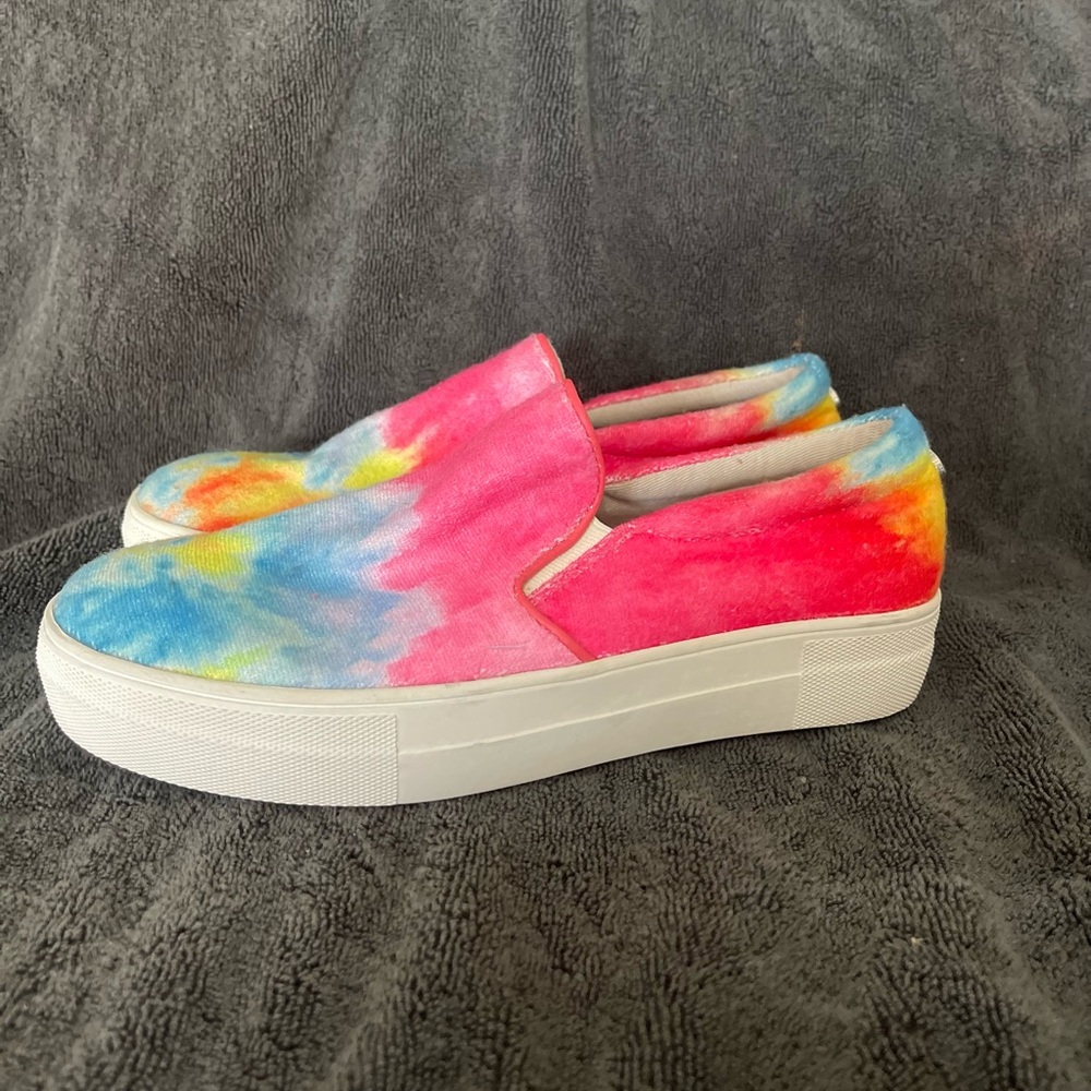 Steve Madden Multicolor Tie-Dye Slip-On Sneakers